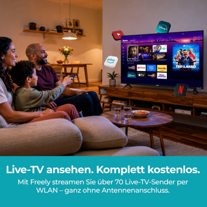24 Zoll Smart Roku Frameless TV mit Free TV (DE)