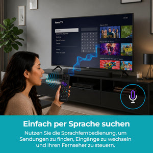 24 Zoll Smart Roku Frameless TV mit Free TV (DE)