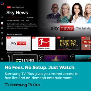 32 inch Smart Samsung Plus 12-Volt Traveller TV with DVD Player