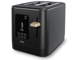 Digital 2 Slice Toaster with Touch Control and Timer