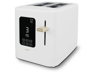 Digital 2 Slice Toaster with Touch Control and Timer