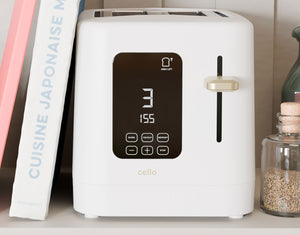 Digital 2 Slice Toaster with Touch Control and Timer