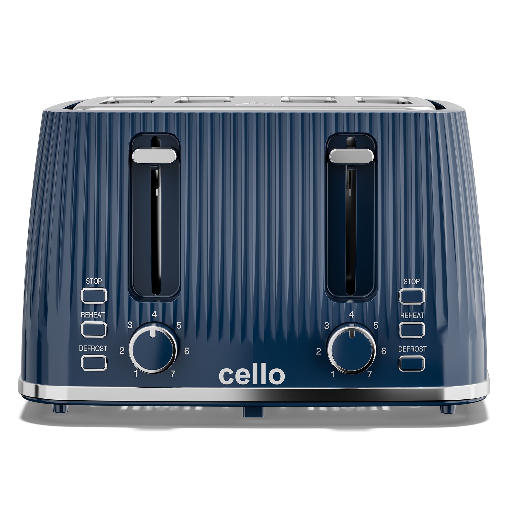 Textured 4 Slice Toaster